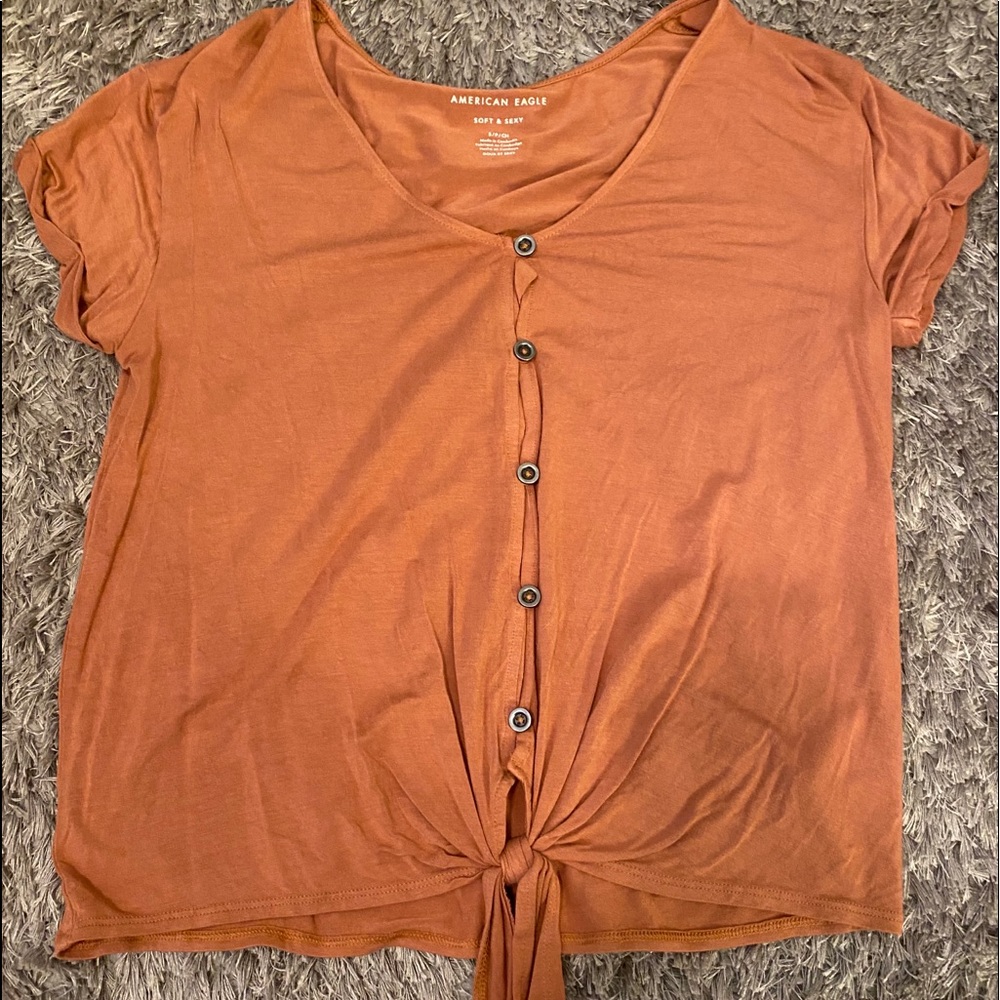 Tie Front Soft Sexy Top